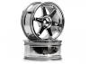 TE37 Wheel 26mm Chrome (6mm Offset)