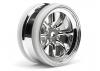 HPI Mx60 8 Spoke Wheel Chrome (3mm Offset/2Pcs)