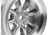 HPI Mx60 8 Spoke Wheel Matte Chrome (3mm Offset)