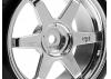 Super Drift Tyre(A Type) On TE37 Chrome Wheel