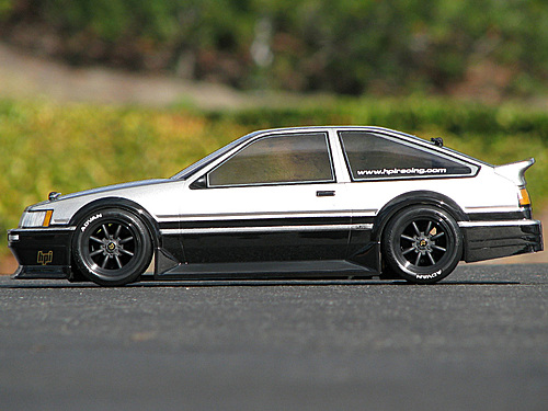 HPI Toyota Corolla Levin Clear M-Size Bodyshell (225mm WB) ** CLEARANCE **