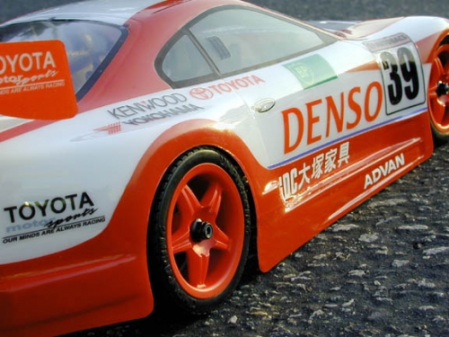 HPI Toyota Supra Clear Bodyshell - 200mm