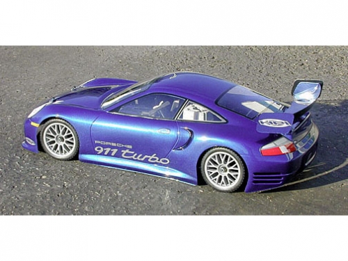 Porsche 911 Turbo Clear Bodyshell - 190mm