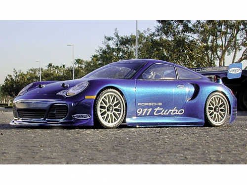 Porsche 911 Turbo Clear Bodyshell - 190mm