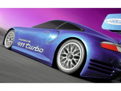 Porsche 911 Turbo Clear Bodyshell - 190mm
