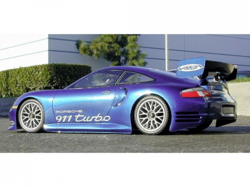 Porsche 911 Turbo Clear Bodyshell - 190mm