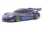 Porsche 911 Turbo Clear Bodyshell - 200mm