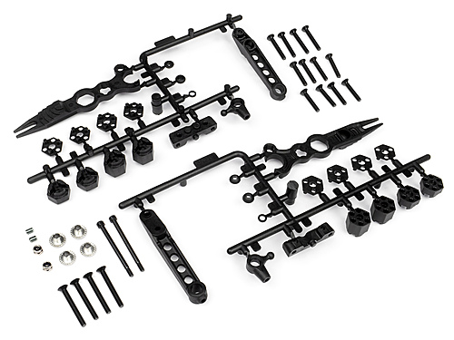 Front Body Mount/wheel Hub Set (2)