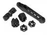 Front Body Mount/wheel Hub Set (2)