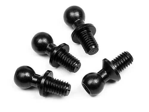 Ball Stud 4.3x9mm (Cup Racer 1M) (4Pcs)