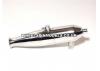 Aluminium Tuned Pipe - Smooth - Polished - Fits HPI Savage