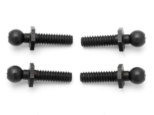 Ball 4.3x20mm 4-40 Black (4Pcs)