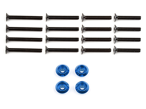 HPI Wheel Washer (Blue/4Pcs)