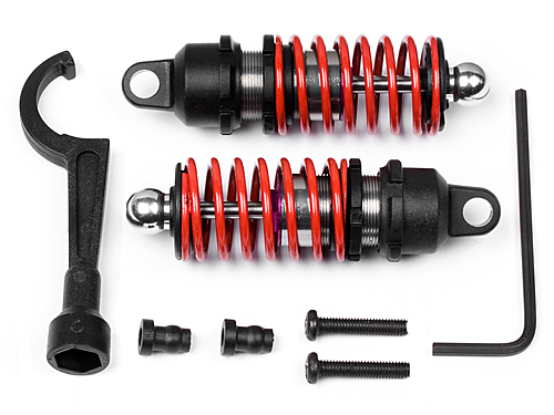 Precision Adjustable Height Shock Set (E10/2Pcs)