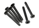 HPI Tp. Flat Head Screw M3X25mm (6Pcs)