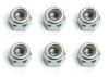 HPI M3 NyLock Nuts - Pack of 6