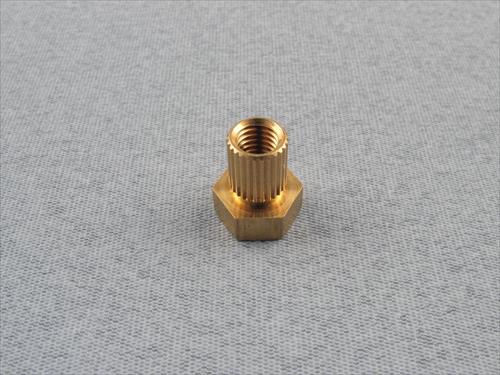 Couple - Tapped Insert 1/4 UNF
