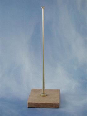 Vertical Flagstaff Complete (Brass)(2)