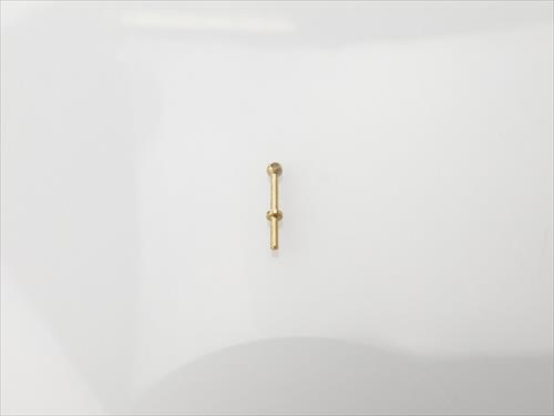1 Hole Stanchion - Brass 6mm (10)