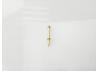 1 Hole Stanchion - Brass 10mm (10)