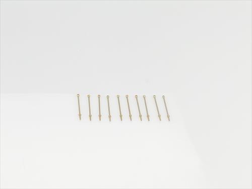 1 Hole Stanchion - Brass 20mm (10)