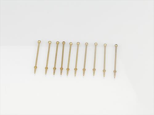 1 Hole Stanchion - Brass 35mm (10)