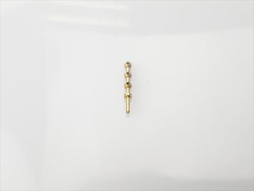 3 Hole Stanchion - Brass 10mm (10)