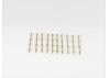3 Hole Stanchion - Brass 30mm (10)