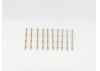3 Hole Stanchion - Brass 20mm (10)