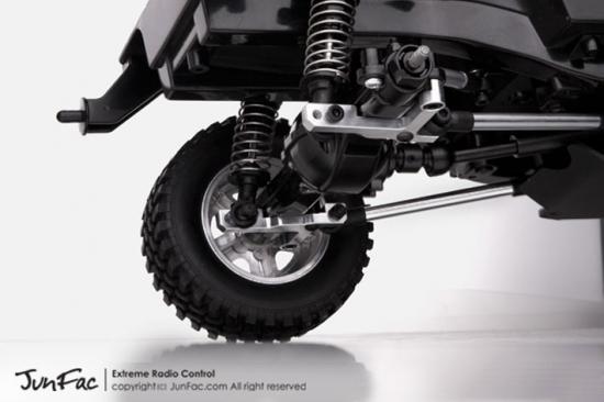 GMade Cc01 4-Link Suspension Conversion With Skid Plate