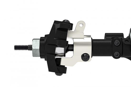 GMade Ga44 Aluminium C-Hub Carrier (Silver)