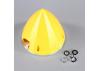 JP 102mm Yellow Spinner (with Aluminium Back Plate)