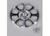 JP 89mm Chrome Yellow Spinner (with Aluminium Back Plate)