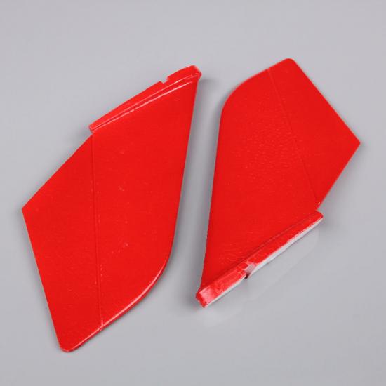 JP Vertical Fin Set Red (Painted with decal) (F-38)