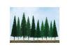 JTT 92001 Scenic-Pine, 1 to 2, Z-Scale, (55 per pack)