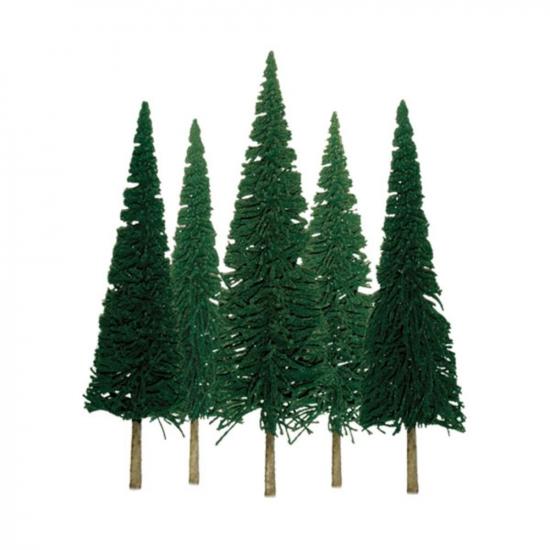 JTT 92001 Scenic-Pine, 1 to 2, Z-Scale, (55 per pack)