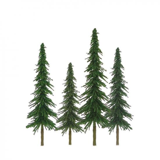 JTT 92025 Econo-Spruce, 1 to 2, Z-Scale, (55 per pack)