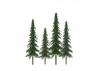 JTT 92025 Econo-Spruce, 1 to 2, Z-Scale, (55 per pack)