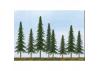 JTT 92026 Econo-Spruce, 2 to 4, N-Scale, (36 per pack)