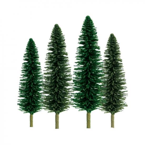 JTT 92031 Econo-Cedar, 4 to 6, HO-Scale, (24 per pack)