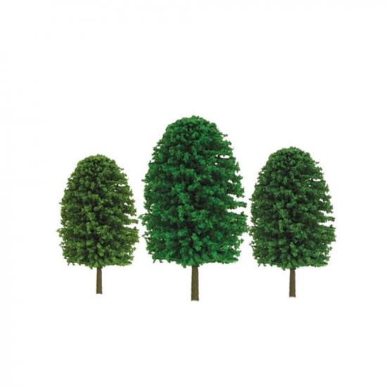 JTT 92033 Scenic-Tree, 1 to 2, Z-Scale, (55 per pack)