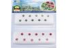 JTT 95527 Cabbage & Lettuce, 1/4 width, HO-Scale, (20 per pack)
