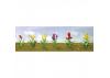 JTT 95560 Assorted Flower Plants 2, O-Scale, (10 per pack)