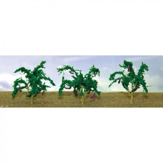 JTT 95578 Eggplant, O-Scale, (6 per pack)