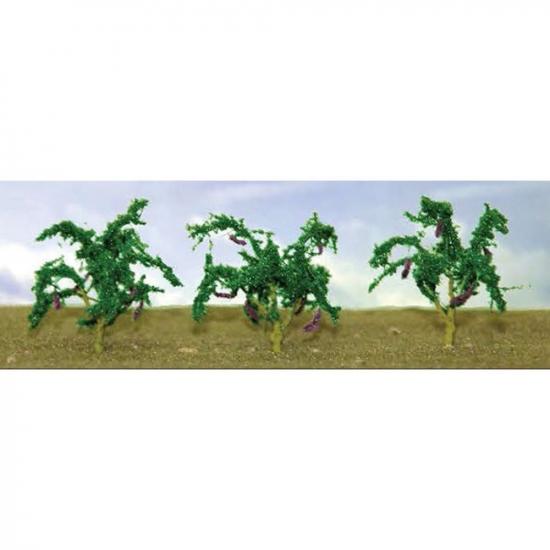 JTT 95578 Eggplant, O-Scale, (6 per pack)