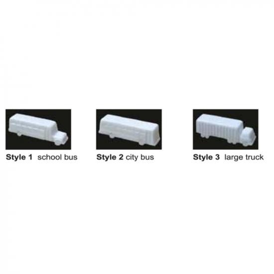 JTT 97007 Buses & Truck, 1:8 1:100 (3 Per Pack)