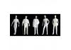 JTT 97117 Male Figures, 1:8 (1:100), White (10 per pack)