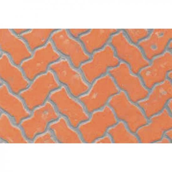 JTT 97430 Interlocking Paving, 1:100, HO-Scale, (2 per pack)