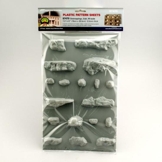 JTT 97470 Outcroppings, All-Scale, (2 per pack)