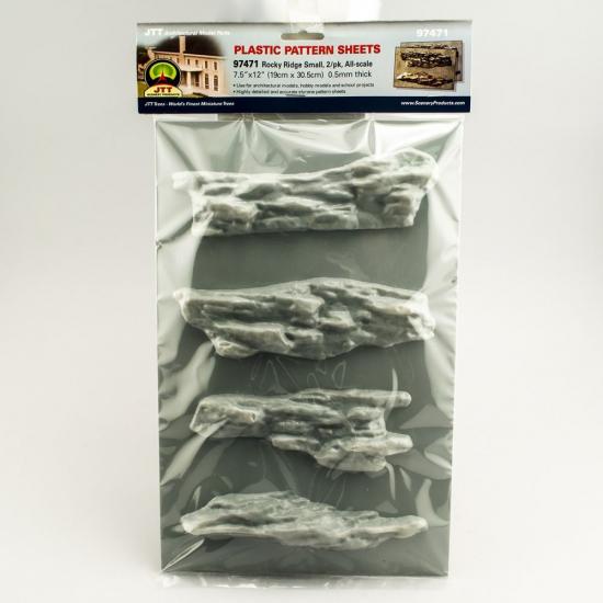 JTT 97471 Rocky Ridge Small, All-Scale, (2 per pack)